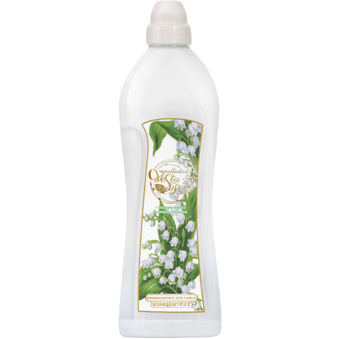Кондиционер для белья 1 л "Vesta" SPA Collection, Ландыш/Белый Кондиционер для белья 1 л "Vesta" SPA Collection, Ландыш/Белый