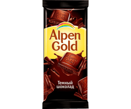 Шоколад "Alpen Gold" 85г, темный Шоколад "Alpen Gold" 85г, темный