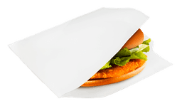 Уголок для гамбургера 140*160 БЕЛЫЙ, 38гр Уголок для гамбургера 140*160 БЕЛЫЙ, 38гр