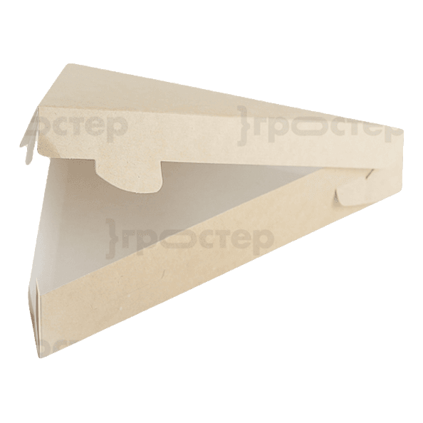Уголок для пирогов и пиццы закрытый 200*200*40 мм ECO PIE, Крафт Уголок для пирогов и пиццы закрытый 200*200*40 мм ECO PIE, Крафт