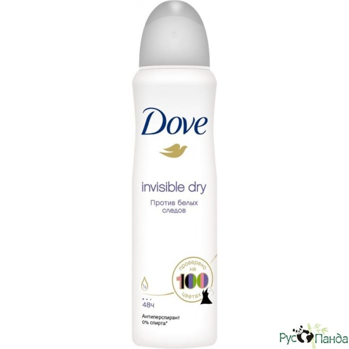 Дезодорант спрей 150 мл "Dove" ЖЕНСКИЙ, Invisible dry/Невидимый (белый) Дезодорант спрей 150 мл "Dove" ЖЕНСКИЙ, Invisible dry/Невидимый (белый)
