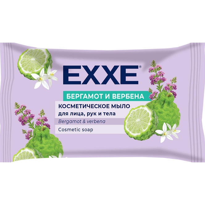 Косметическое мыло 75 гр "EXXE" Бергамот и вербена Косметическое мыло 75 гр "EXXE" Бергамот и вербена